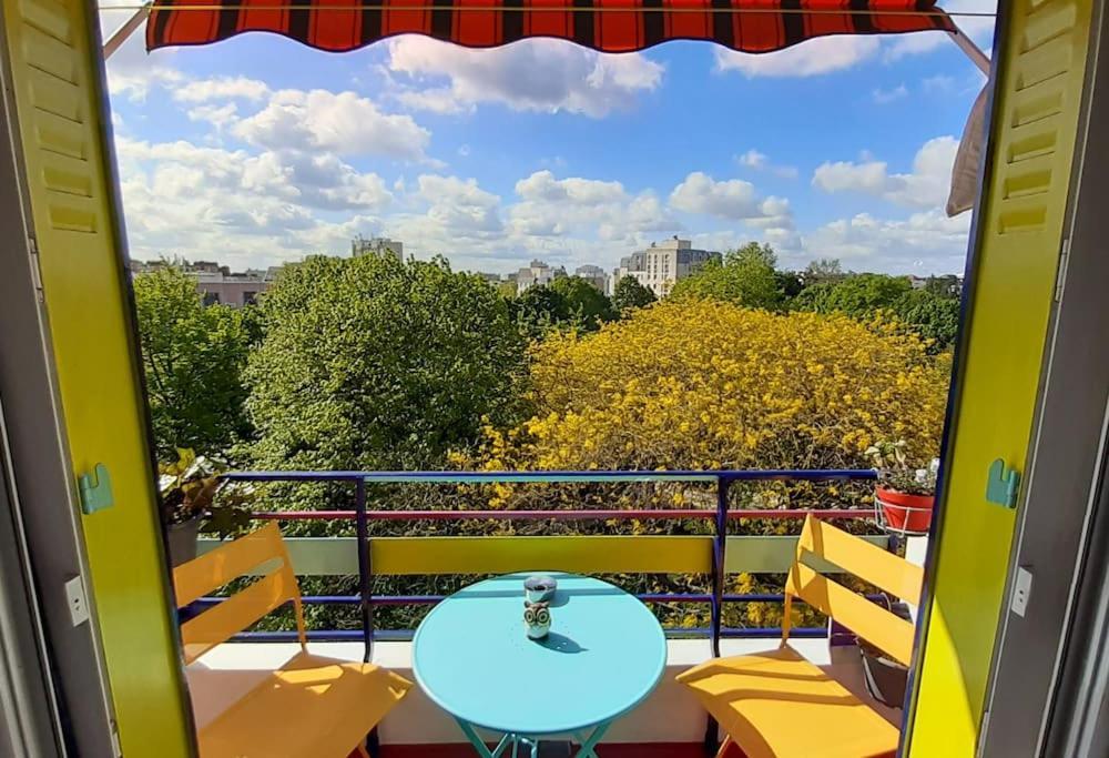 Canopee, Paisible, Chaleureux, Lumineux, Balcon Париж Экстерьер фото
