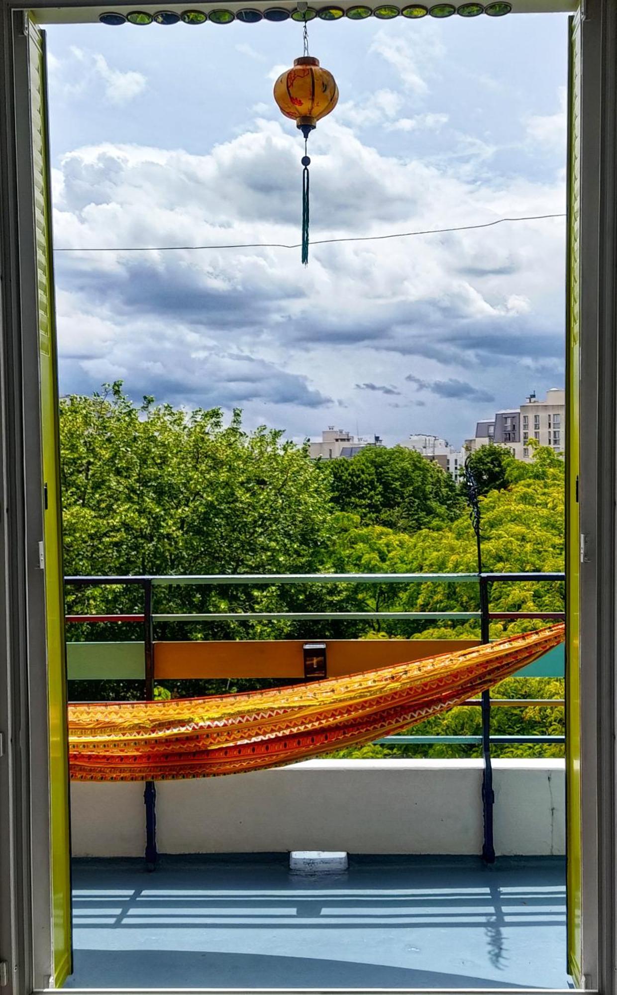 Canopee, Paisible, Chaleureux, Lumineux, Balcon Париж Экстерьер фото